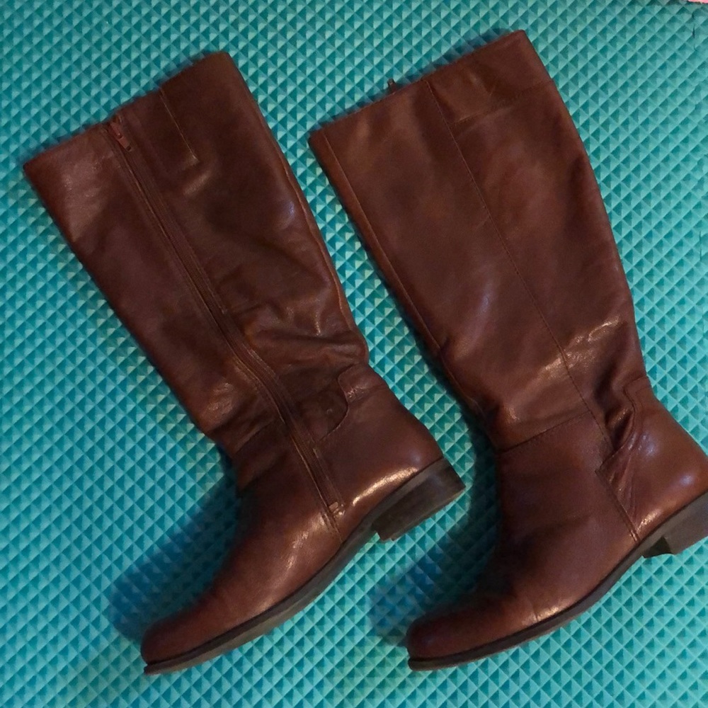 ❤️❤️NINE WEST like new Brown Boots sz 8❤️❤️